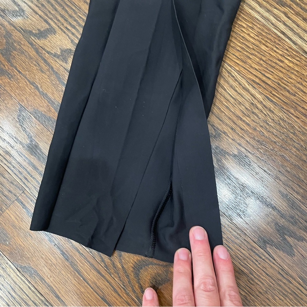 Athleta Interstellar Tights Black Split Hem Leggi… - image 5